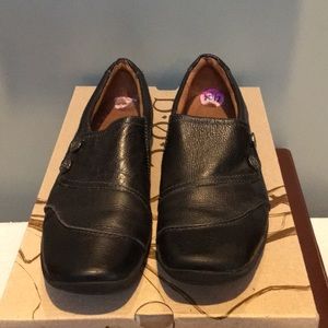 Leather loafers
